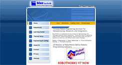 Desktop Screenshot of bluetechnik.com